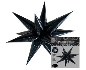 Glitz starburst Black 100cm