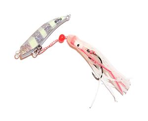 Glow 80g Inchiku Jig Micro Octo Jigs Fishing Lure Jigging Ship Snapper King Slow