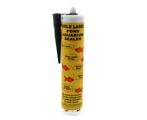 Gold Label Underwater Sealer Black 290ml Fish Safe Curing Leaks Seals UnderWater