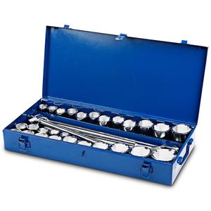 HRD 32 Piece 3/4inch Drive Metric/AF Socket Set