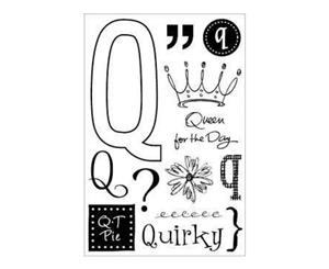 Hero Arts - Cleardesigns For Stamping - Q