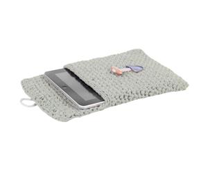 Hoooked Tablet Cover Yarn Kit with RibbonXL Sandy Ecru