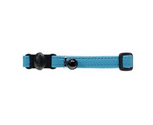 Hunter Premium Capri Designer Leather Cat Collar - Teal