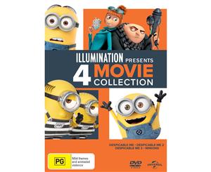 Illumination Presents 4 Movie Collection DVD Region 4