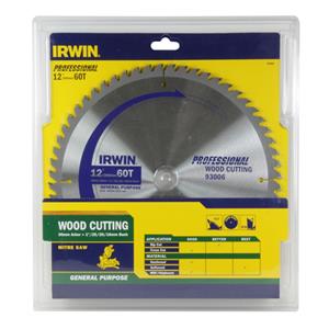 Irwin 305mm 60T Drop Saw Blade