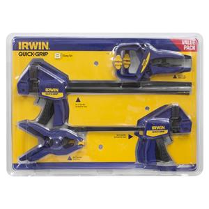 Irwin 8 Piece Quick-Grip Clamp Set