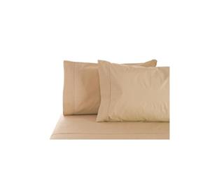 Jenny Mclean La Via Sheet Set 100% Cotton 400TC - Double - Linen