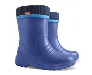 Kids Dino Gumboot - blue