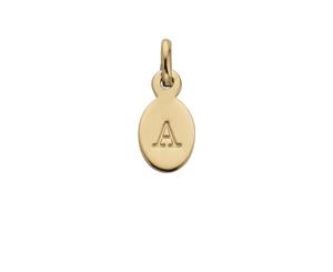 Kirstin Ash Initial Charm w/ 18K Gold Vermeil - A