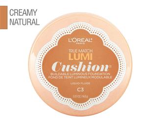 L'Oral True Match Lumi Cushion Foundation 14.6g - Creamy Natural