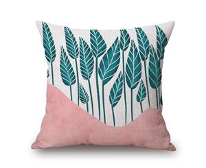 Leaves on Cotton&linen Pillow Cover 80633