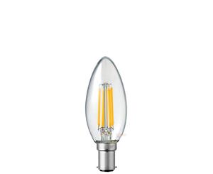 LiquidLEDs 4W 12 Volt Candle Dimmable LED Filament Bulb B15 SBC