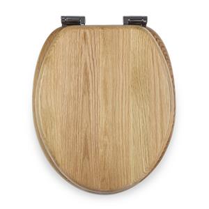 Loo With A View Natural Oak Timber Veneer Toilet Seat