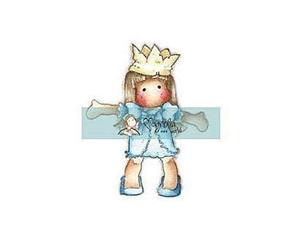 Magnolia - Mini Princes & Princesses Stamp 2X1.5Size Princess Welcome