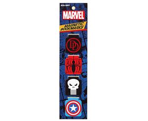 Marvel Logos Bookmark Set