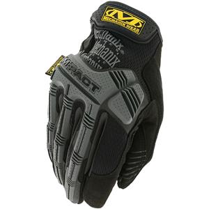 Mechanix Wear M-Pact Black/Grey Gloves - Small