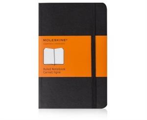 Moleskine Pocket Ruled Notebook - Black