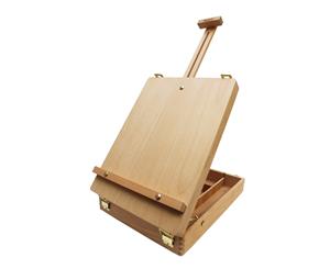 Mont Marte Signature Desk Easel - Large Tabletop Box Style - Beech Wood