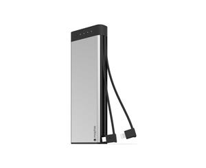 Mophie Encore Plus 20K 20100MAH Power Bank with Built-in Lightning and Micro USB Cables