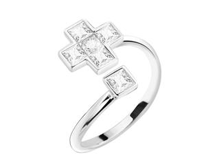 Morellato womens Sterling silver ring size 14 SAKK42014