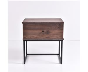 Morena Bedside Table (Columbia Walnut)