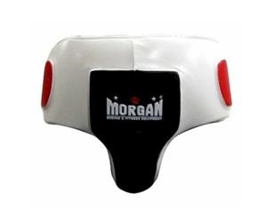 Morgan V2 Professional Leather Gel Abdo Groin Guard Pad Protector Boxing / MMA