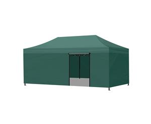 Mountview 3x6M Pop Up Outdoor Gazebo Folding Tent Party Marquee Shade Canopy