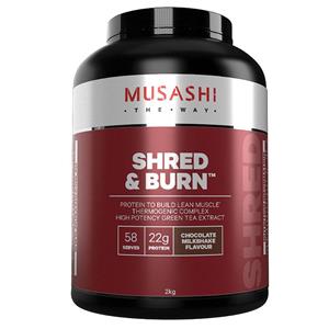 Musashi Shred And Burn Chocolate 2kg