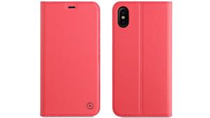 Muvit Folio Stand Case for iPhone X - Pink