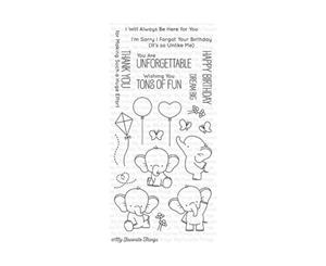 My Favorite Things - Clear Stamp Set - Adorable Elephants