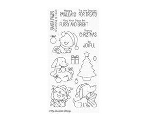 My Favorite Things - Clear Stamps - Happy Pawlidays