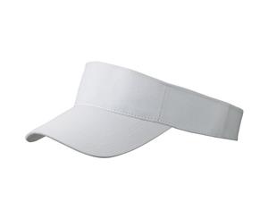 Myrtle Beach Adults Unisex Fashion Sunvisor (White) - FU663