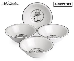 Noritake Le Restaurant Cereal Bowl 4-Piece Set - Ivory