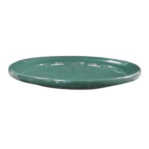 Northcote Pottery 30cm Jade Green Saucer