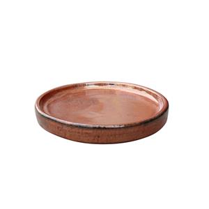 Northcote Pottery Copper Round Primo Saucer - 250mm