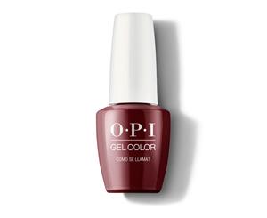 OPI GelColor Gel Polish GCP40 Como Se Llama (15ml) 2018 Peru