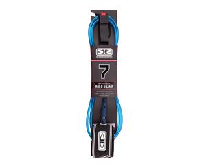 Ocean & Earth Regular 7Ɔ" Moulded Leash - Blue