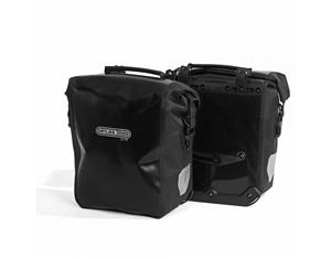 Ortlieb Front Roller City Pannier - 4 Colours - Black