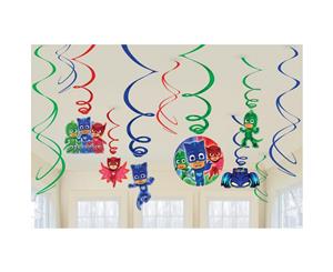 PJ Masks Party Supplies PJ Masks Hanging Swirls Decorations