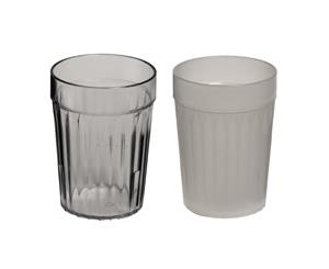 Pack of 72 Frost Plastic Tumbler 230ml