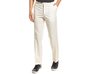 Paisley & Gray Downing Linen-Blend Pant