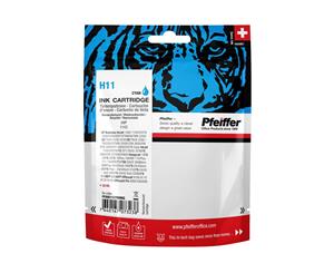 Pfeiffer Ink Cartridge Compatible With Hp 11 Cyan (Reman)