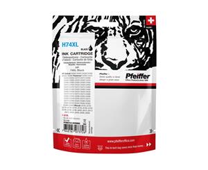 Pfeiffer Ink Cartridge Compatible With Hp 74xl Black (Reman)