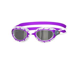 Predator Mirror Junior Junior Goggles Purple/White/Mirror