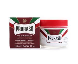 Proraso Pre Shave Cream 100Ml - Moisturising And Nourishing