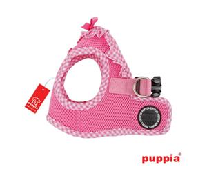 Puppia Gingham Vest Pink