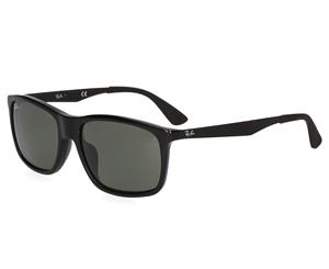 Ray-Ban Rectangle RB4228 Sunglasses - Black/Green