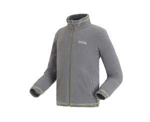 Regatta Great Outdoors Childrens/Kids King Ii Lightweight Full Zip Fleece Jacket (Rock Grey) - RG565