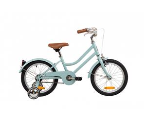 Reid 16 Girls Kids Vintage Push Bike Retro Classic with Training Wheels Sage