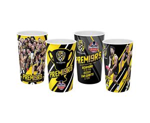 Richmond Tigers 2019 Premiers Set Of 4 Tumblers